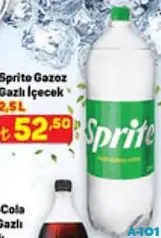 SPRİTE GAZOZ GAZLI İÇECEK 2,5 L